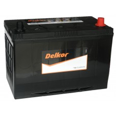 Автомобильный аккумулятор DELKOR 100 А/ч обр/п (115D31L)