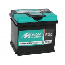 Автомобильный  аккумулятор MIDAC 55 А/ч обр/п. куб