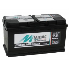 Автомобильный  аккумулятор MIDAC AGM 95 А/ч обр/п.