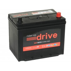 Автомобильный аккумулятор RIDER Drive 80 А/ч Азия обр/п.