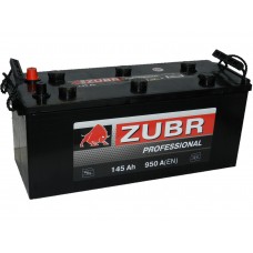 Автомобильный аккумулятор ZUBR 145 А/ч евро