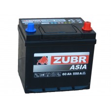 Автомобильный аккумулятор ZUBR Premium AZIA 60 А/ч обр/п.