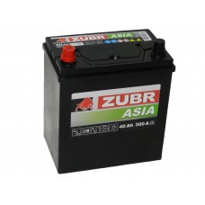 Автомобильный аккумулятор ZUBR AZIA 40 А/ч п/п.