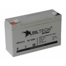 Аккумулятор SILTECH 6В 12 А/ч AGM SPS