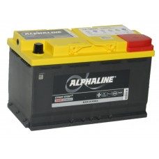 Автомобильный  аккумулятор AlphaLINE AGM (DELKOR) 80 А/ч (58020) обр/п.