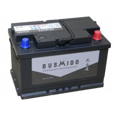 Автомобильный  аккумулятор BUSHIDO 75 А/ч обр/п. низкий (SEBANG)