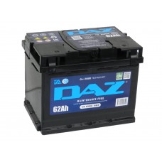 Автомобильный  аккумулятор DAZ (Exide) 62 А/ч п/п.