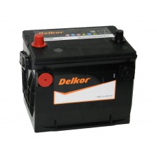 Автомобильный аккумулятор DELKOR 75DT-650 бок.кл. 650 А DUAL D23