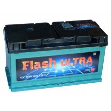 Автомобильный  аккумулятор Flash Ultra Plus 110 А/ч п/п (г.Елабуга)