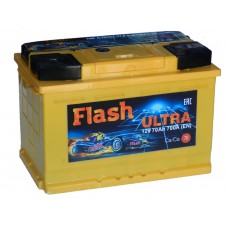 Автомобильный аккумулятор FLASH ULTRA 70 А/ч (Казахстан)
