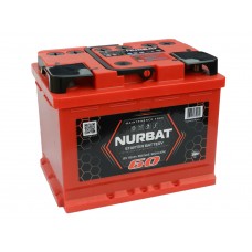 Автомобильный  аккумулятор NURBAT (Exide) 60 А/ч п/п.