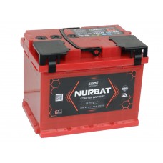 Автомобильный  аккумулятор NURBAT (Exide) 62 А/ч п/п.