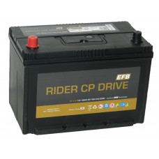 Автомобильный аккумулятор RIDER Drive  EFB 105 А/ч  Азия п/п.