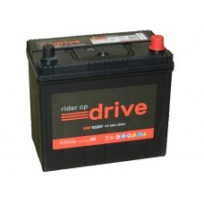 Автомобильный аккумулятор RIDER Drive 52 А/ч обр/п. (60B24L) толстые кл.