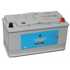 Автомобильный аккумулятор VIVAT 100 А/ч обр/п.