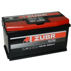 Автомобильный аккумулятор ZUBR ULTRA 100 А/ч