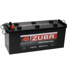 Автомобильный аккумулятор ZUBR 145 А/ч камаз 