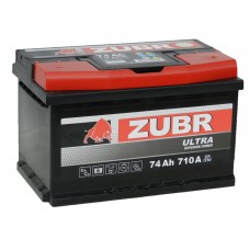 Автомобильный аккумулятор ZUBR ULTRA 74 А/ч