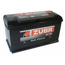 Автомобильный аккумулятор ZUBR ULTRA 90 А/ч