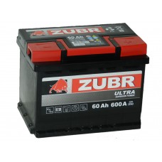 Автомобильный аккумулятор ZUBR ULTRA 60 А/ч обр/п.