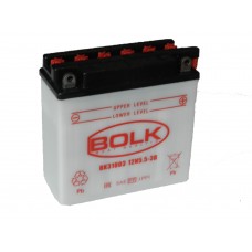 Мото аккумулятор BOLK 12 В 5.5 А/ч (12N5.5-3B)