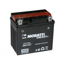 Мото аккумулятор MORATTI 12В 5 А/ч AGM (YTX5L-BS)