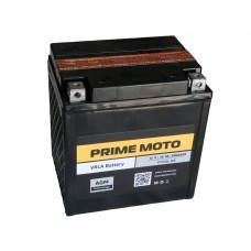 Мото аккумулятор PRIME-MOTO AGM 12В 30 А/ч (PTX30L-BS) (YTX30L-BS) 