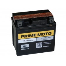 Мото аккумулятор PRIME-MOTO AGM 12В 6 А/ч (PTZ7S-BS) (YTZ7S-BS)
