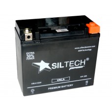 Мото аккумулятор SILTECH 12В 20 А/ч AGM VRLA YTX20L-BS (Залитый)
